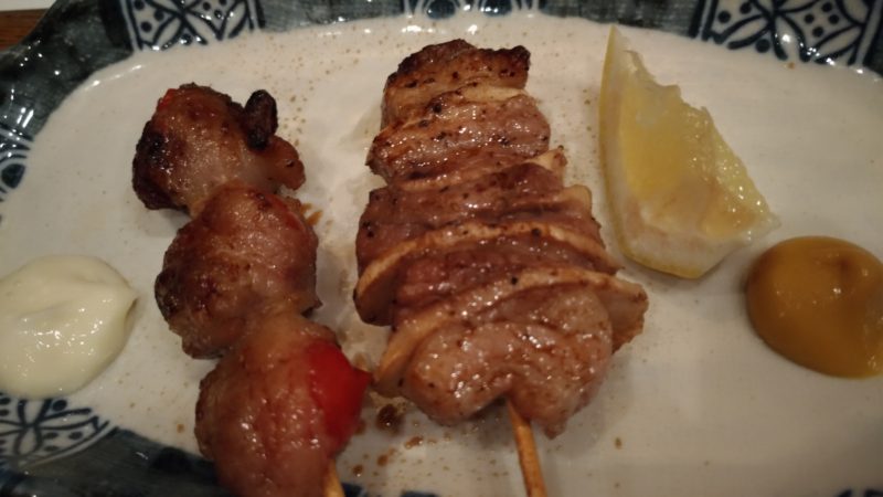 串物 豚バラとトマト