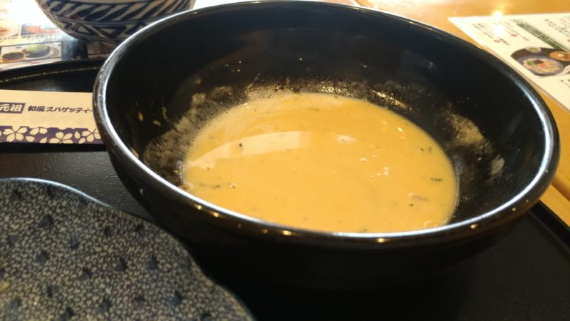 カルボナーラのスープ