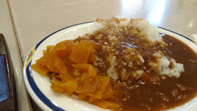 ステーキガストのカレーは意外と美味しい