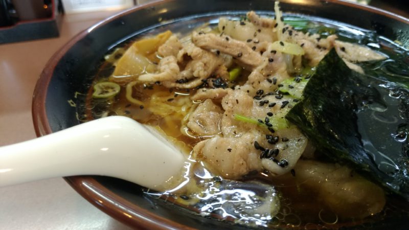 十八番ラーメン醤油スープ