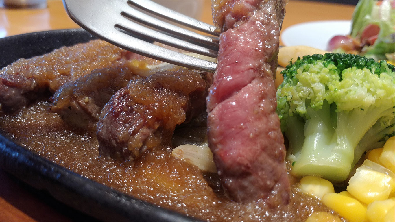 ステーキ宮のランチ