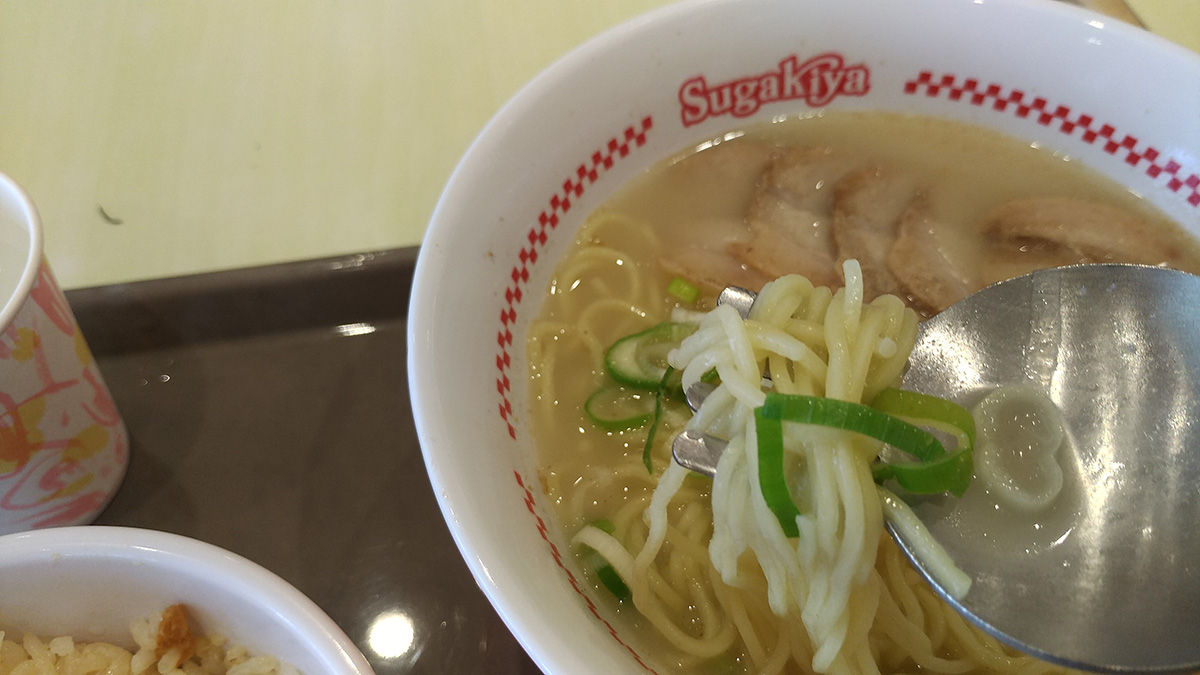 スガキヤラーメン