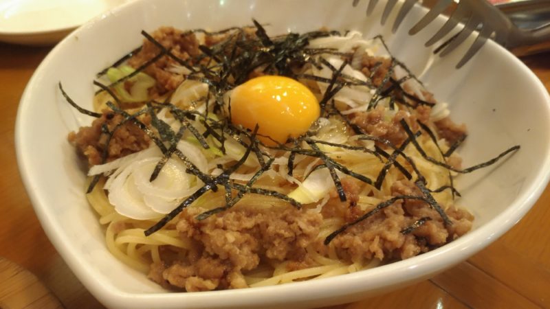 Mabuchi風 混ぜパスタ