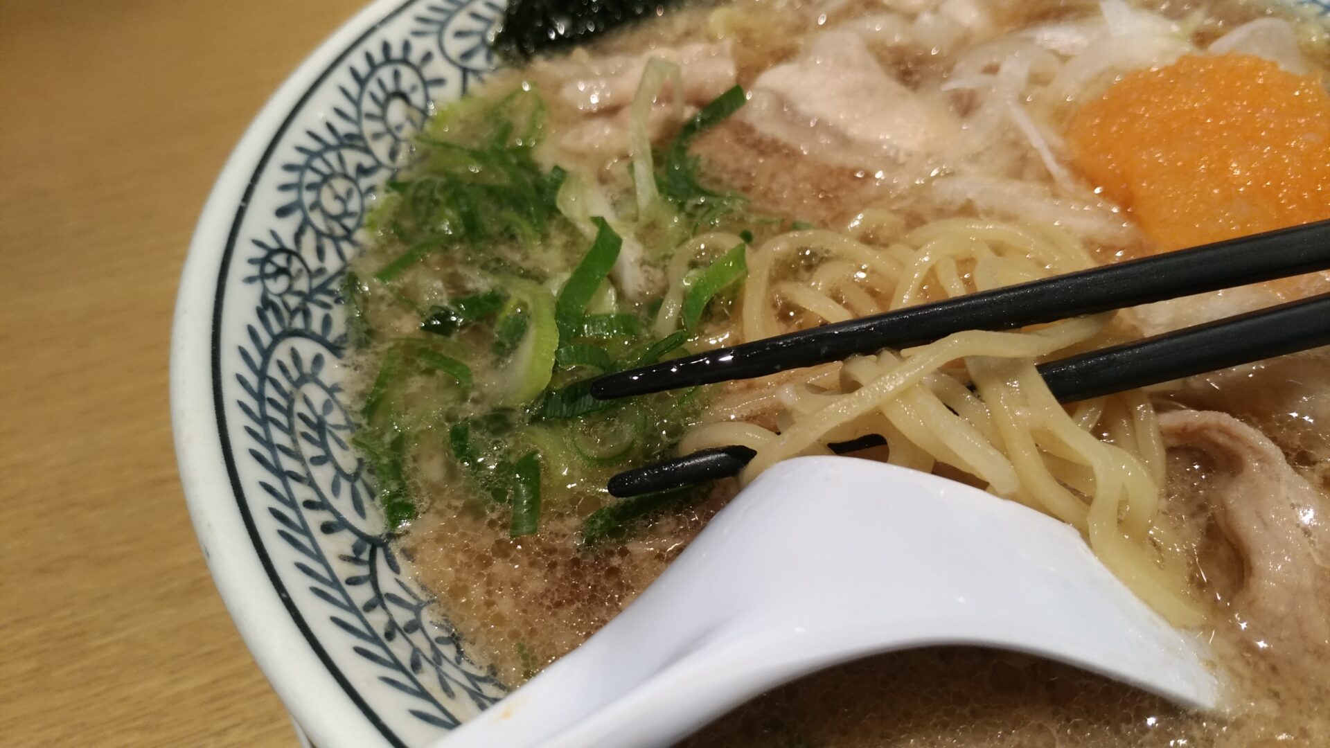 丸源ラーメンの肉そば