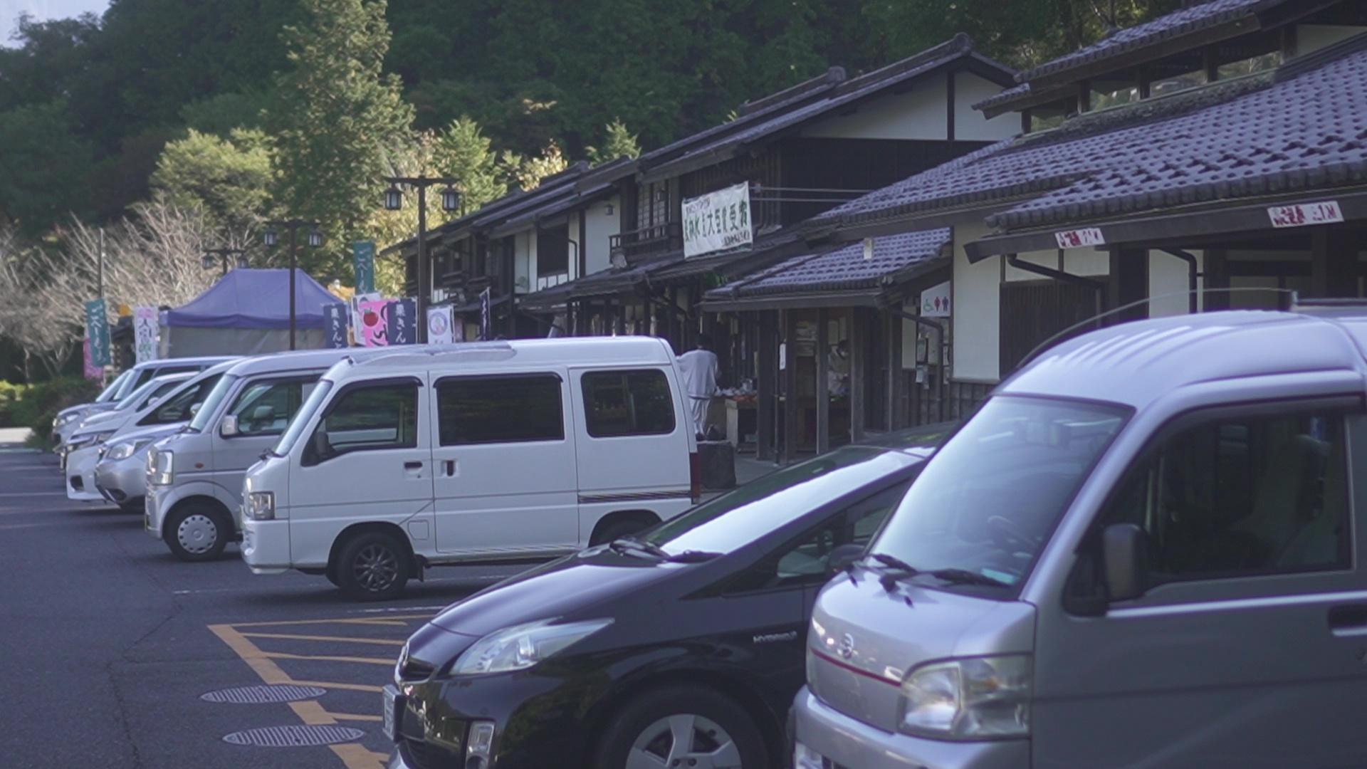 道の駅賤母で車中泊